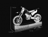 3D Model - Cross Motorcycle