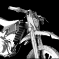 3D Model - Cross Motorcycle