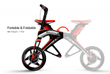 E-Scooter mini skládací - TOYS.BIKE/ROBSTEP