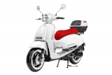 BUFFLER SR125N - bílý + červené sedlo