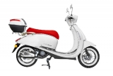 BUFFLER SR125N - bílý + červené sedlo